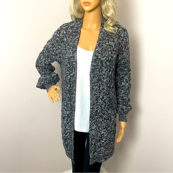 LC Lauren Conrad Sweaters - Lauren Conrad Duster Cardigan – Size Small – Black & White
